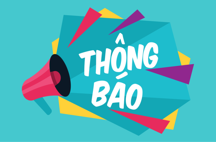 Thông báo chuyển đôi mô hình hoạt động của Việc Tại Nhà